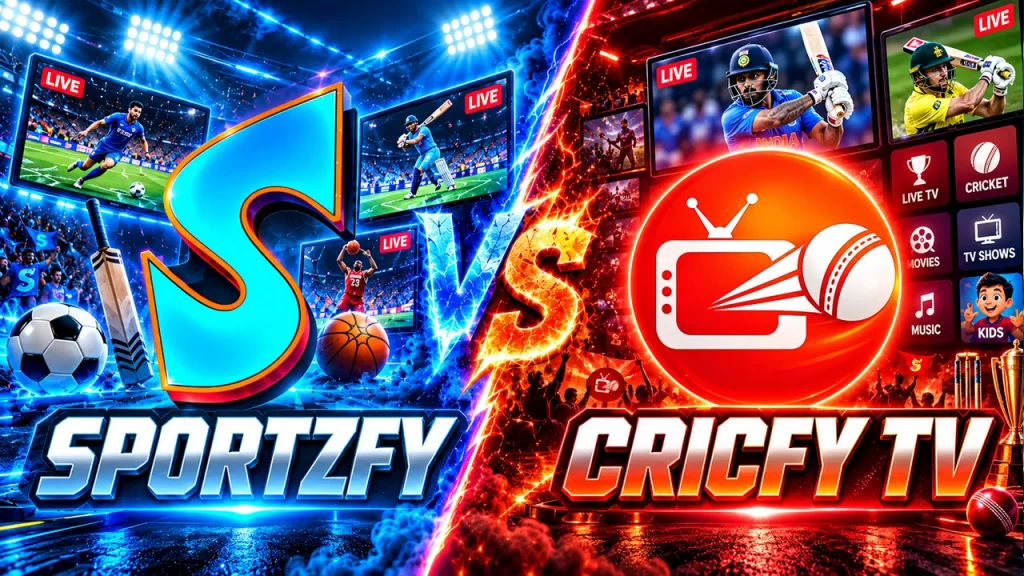 Sportzfy vs Cricfy TV