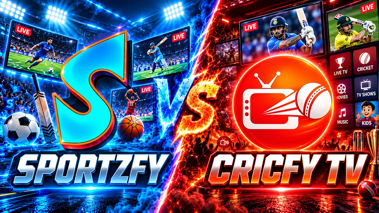 Sportzfy vs Cricfy TV