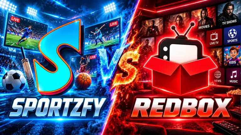 Sportzfy vs. RedBox TV